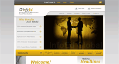 Desktop Screenshot of infoedglobal.com